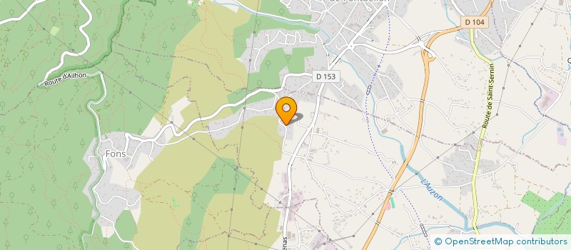 localisation de l'entreprise L'ASSOS PIMENTEE  SAINT-SERNIN