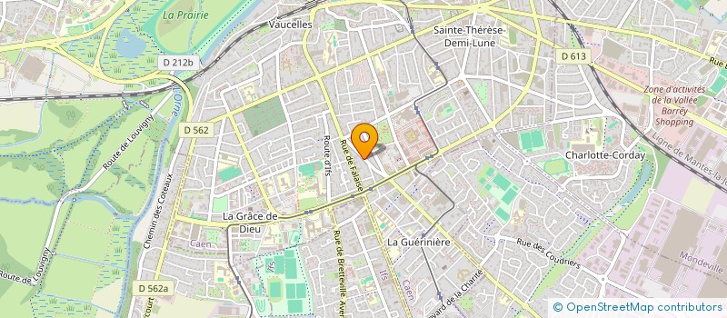 localisation de l'entreprise L'ASSOS QUI VA AVEC à CAEN