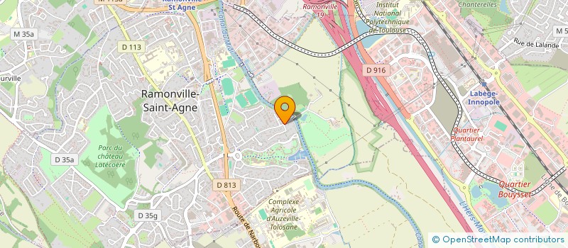 localisation de l'entreprise L'ASTELLA  RAMONVILLE-SAINT-AGNE