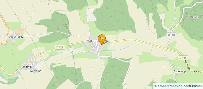 localisation de l'entreprise L'ASTELLE D'OLIVIER  HARQUENCY