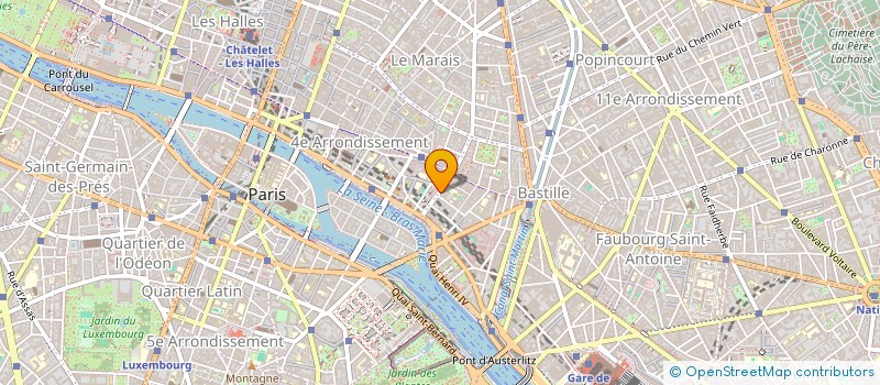 localisation de l'entreprise L'ASTELLE SAINT PAUL à PARIS