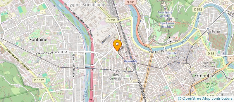 localisation de l'entreprise L'ASTER  GRENOBLE