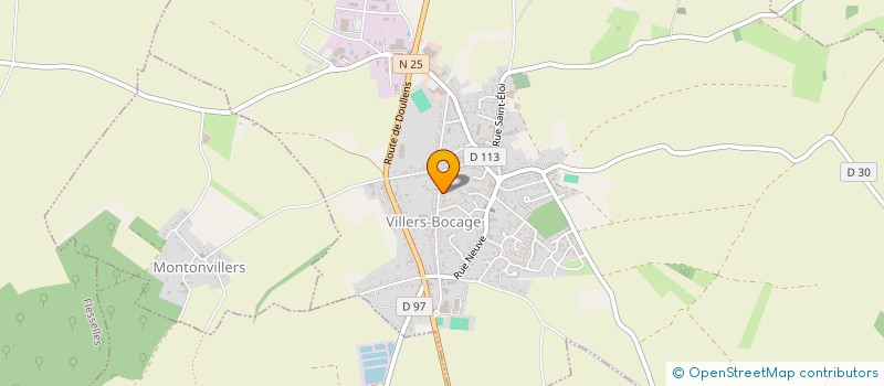 localisation de l'entreprise L'ASTHIXAV  VILLERS-BOCAGE
