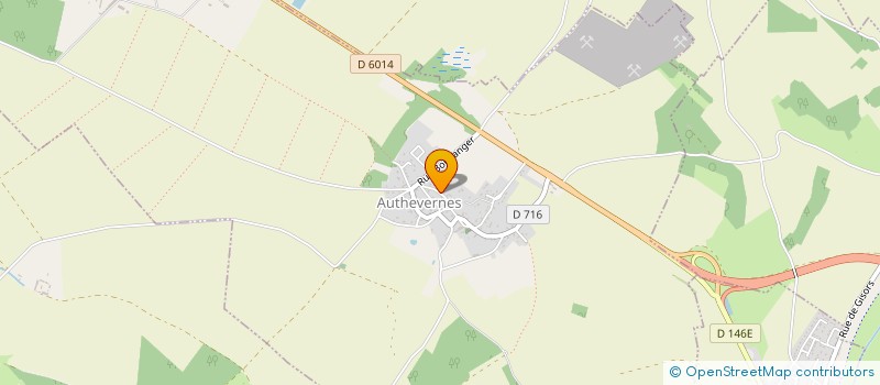 localisation de l'entreprise L'ASTRAGALE  VEXIN-SUR-EPTE