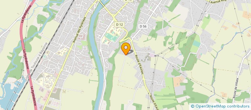 localisation de l'entreprise L'ASTRAGALE à MURET