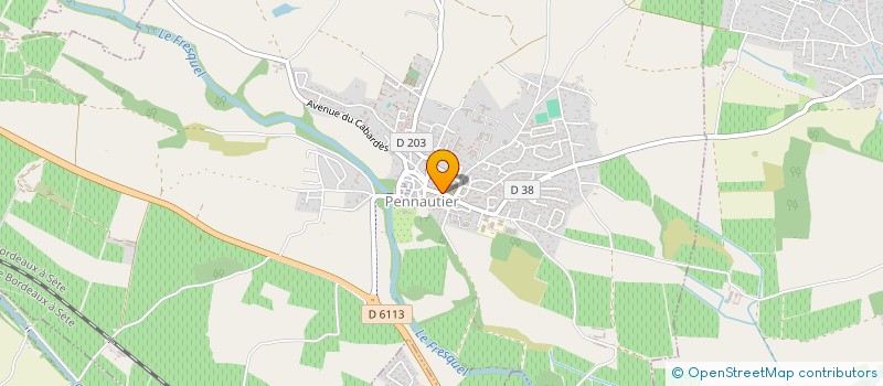 localisation de l'entreprise L'ASTROLAB  CASTELNAUDARY