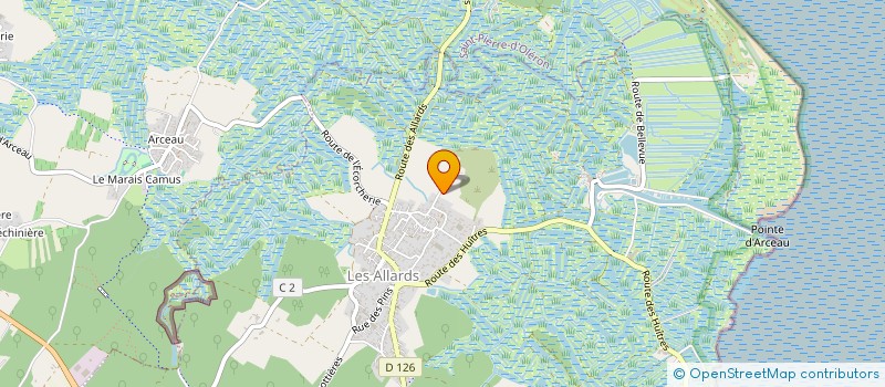 localisation de l'entreprise L ASTROLABE  DOLUS D'OLERON