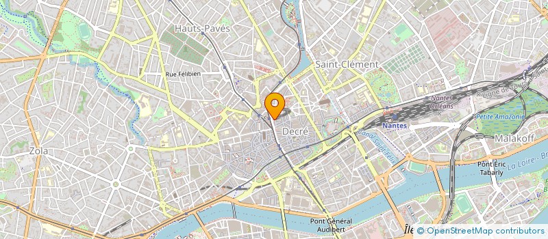 localisation de l'entreprise L'ASTROLABE à NANTES