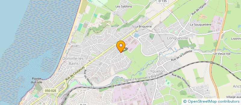 localisation de l'entreprise L'ASTROLABE  DONVILLE-LES-BAINS