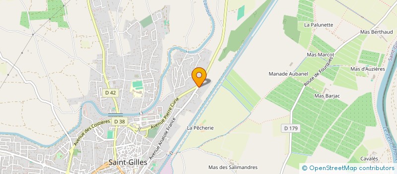 localisation de l'entreprise L'ATAIE PROUVENCAU à SAINT-GILLES