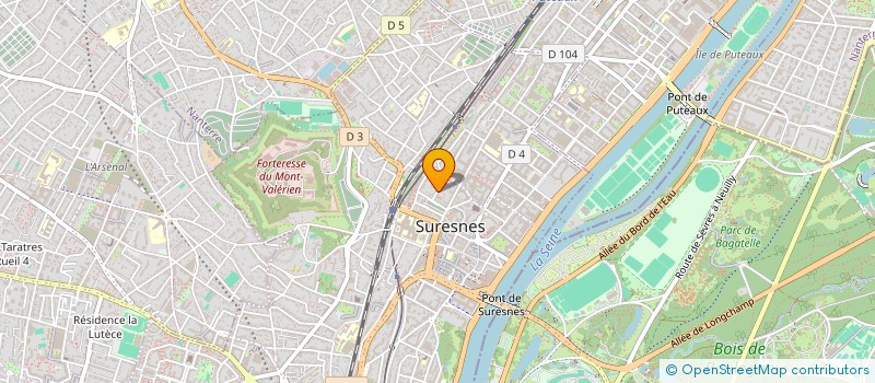 localisation de l'entreprise L'ATELIER 13 à SURESNES