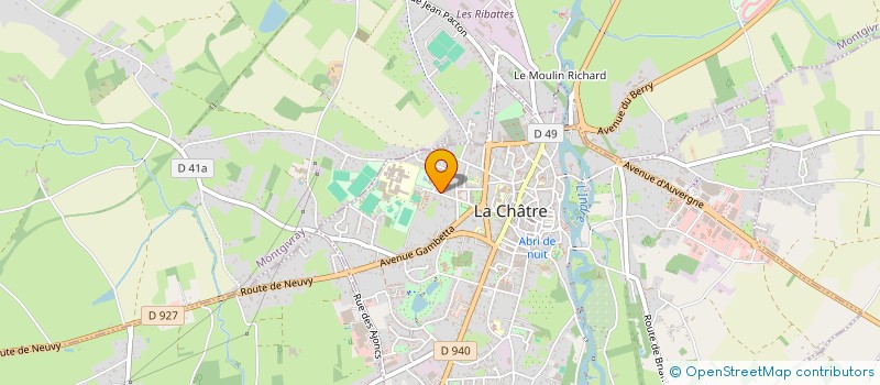 localisation de l'entreprise L'ATELIER 139 à LA CHATRE