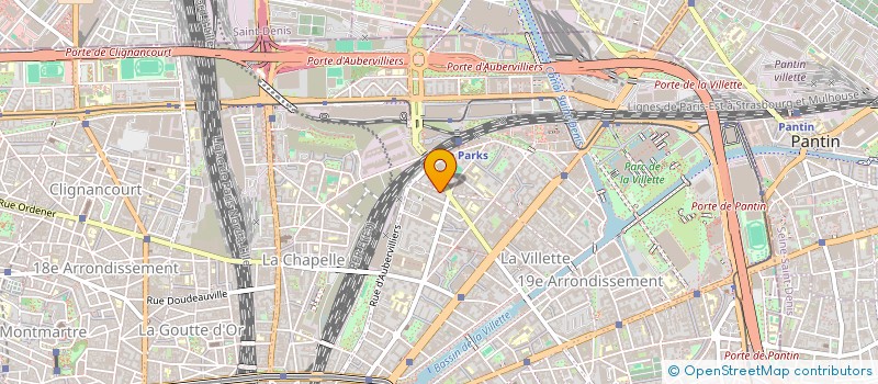 localisation de l'entreprise L'ATELIER 14  PARIS