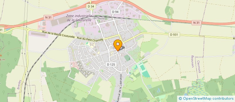 localisation de l'entreprise L'ATELIER 142 à BRESLES