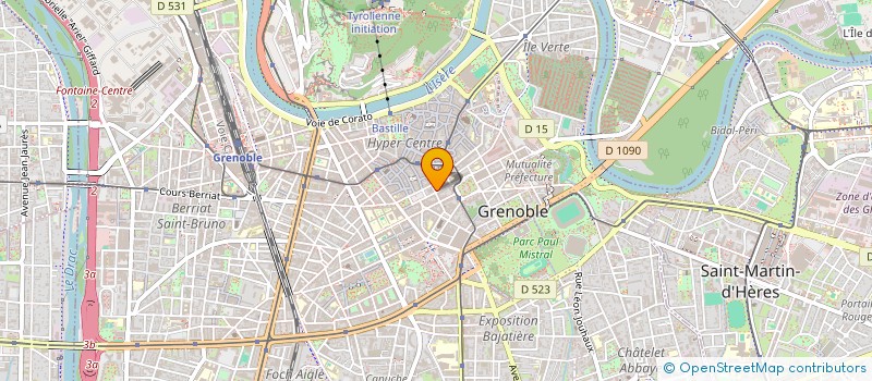 localisation de l'entreprise L'ATELIER 1937 à GRENOBLE