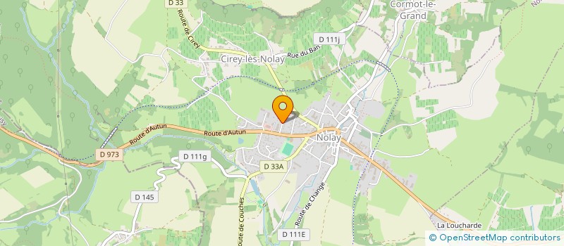 localisation de l'entreprise L'ATELIER 21 à NOLAY