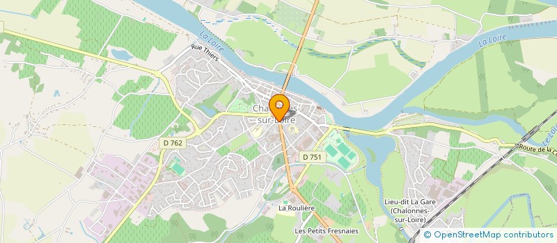 localisation de l'entreprise L'ATELIER 26  MAUGES-SUR-LOIRE