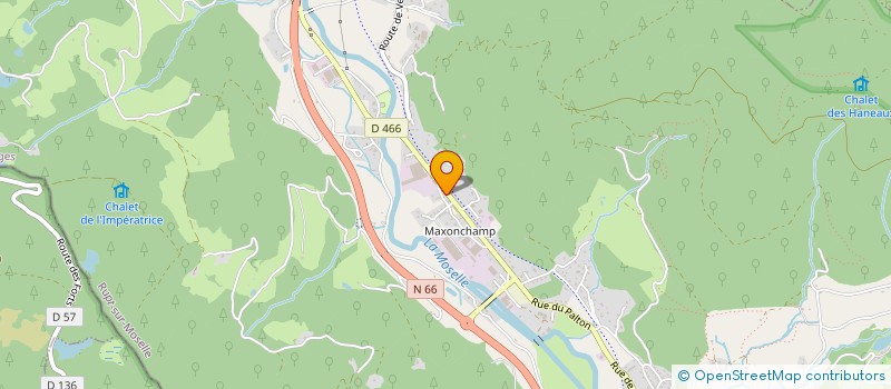 localisation de l'entreprise L'ATELIER 2P2M à RUPT-SUR-MOSELLE