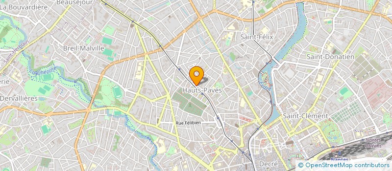 localisation de l'entreprise L'ATELIER à NANTES