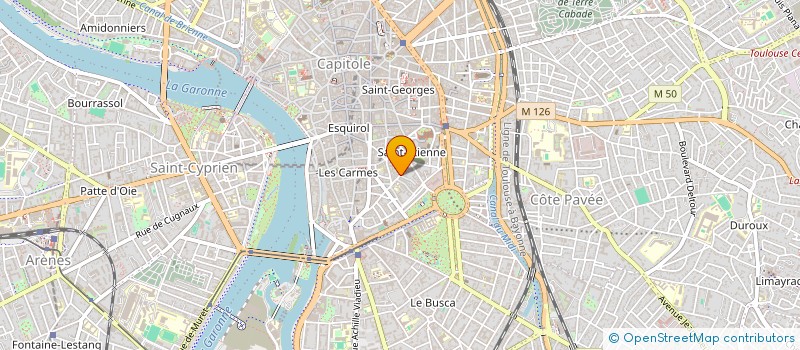 localisation de l'entreprise L'ATELIER  TOULOUSE