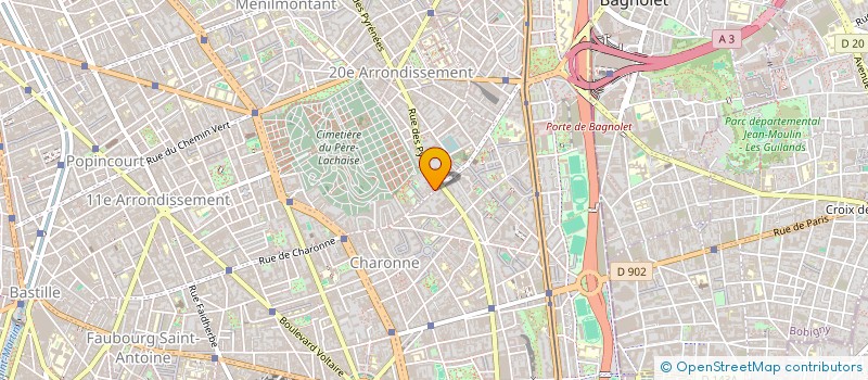 localisation de l'entreprise L'ATELIER 404 à LYON
