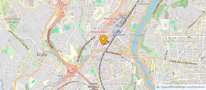 localisation de l'entreprise L'ATELIER  LYON