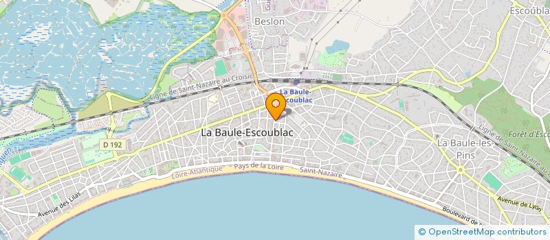 localisation de l'entreprise L'ATELIER 43 à LA BAULE-ESCOUBLAC