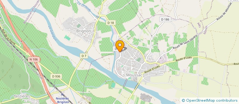 localisation de l'entreprise L'ATELIER  BRIGNON