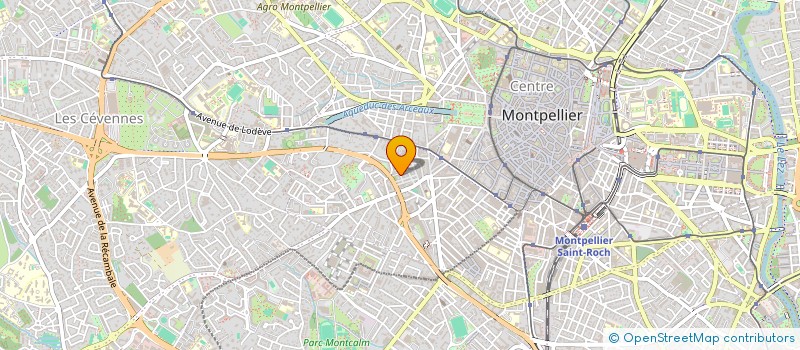 localisation de l'entreprise L ATELIER à MONTPELLIER