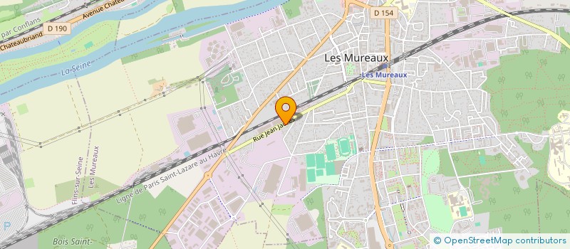 localisation de l'entreprise L ATELIER à LES MUREAUX