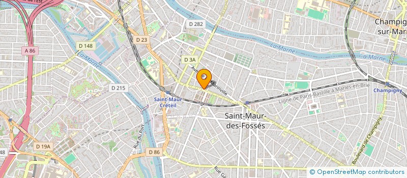 localisation de l'entreprise L ATELIER à SAINT-MAUR-DES-FOSSES