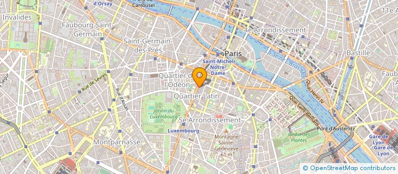 localisation de l'entreprise L ATELIER  PARIS