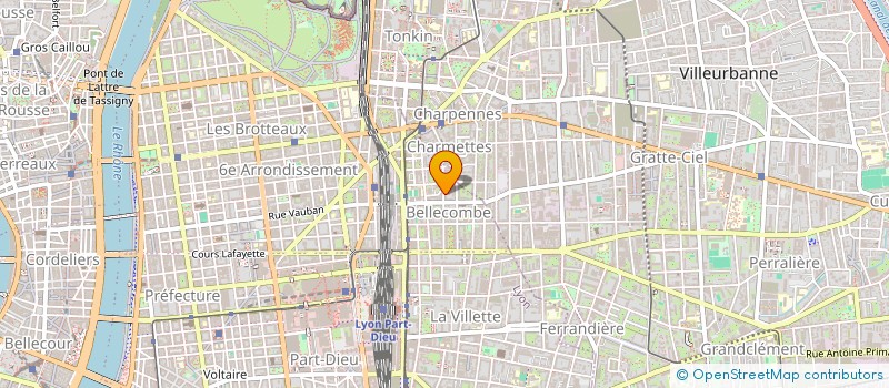 localisation de l'entreprise L'ATELIER à LYON