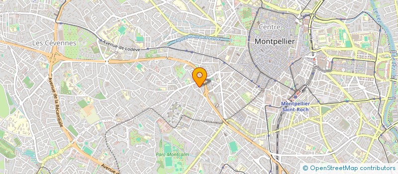localisation de l'entreprise L'ATELIER à MONTPELLIER
