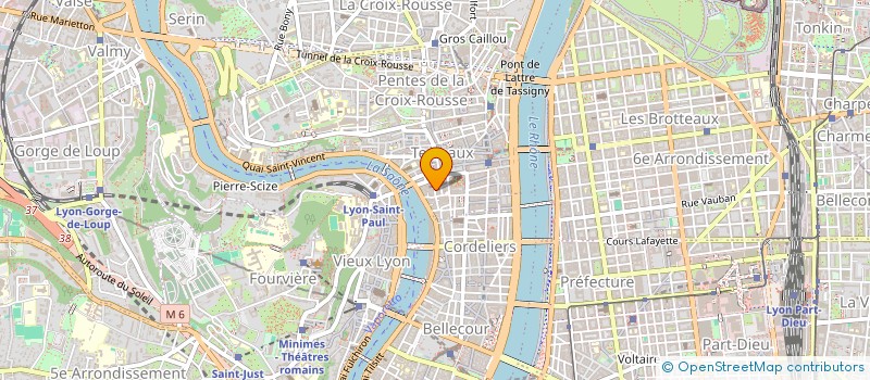 localisation de l'entreprise L ATELIER à LYON