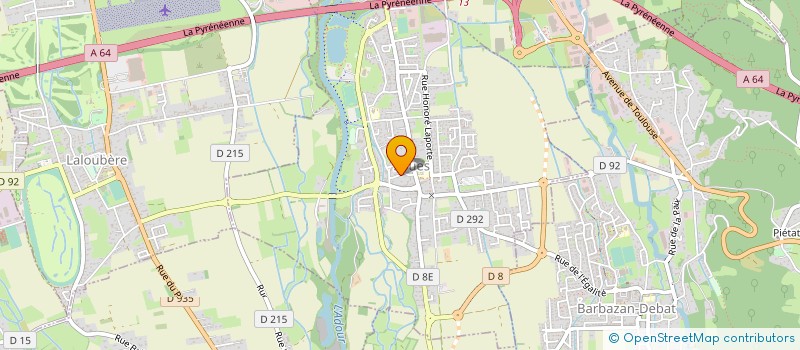 localisation de l'entreprise L'ATELIER  SOUES