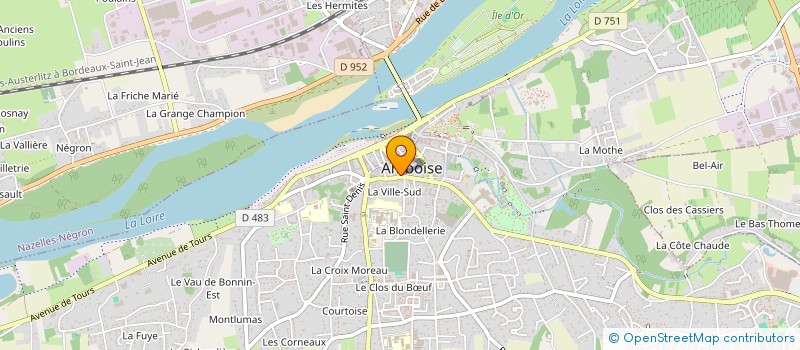 localisation de l'entreprise L'ATELIER  AMBOISE