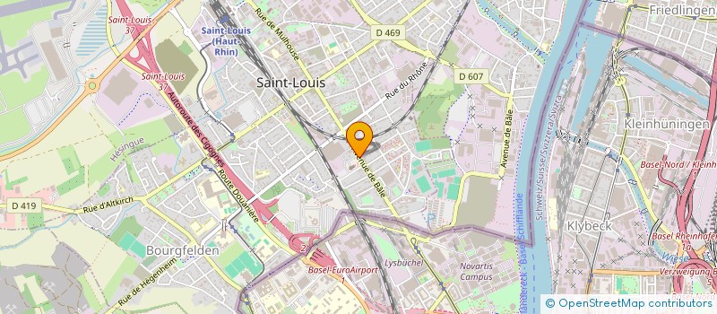 localisation de l'entreprise L'ATELIER à SAINT-LOUIS