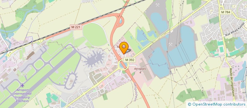 localisation de l'entreprise L'ATELIER  ENTZHEIM