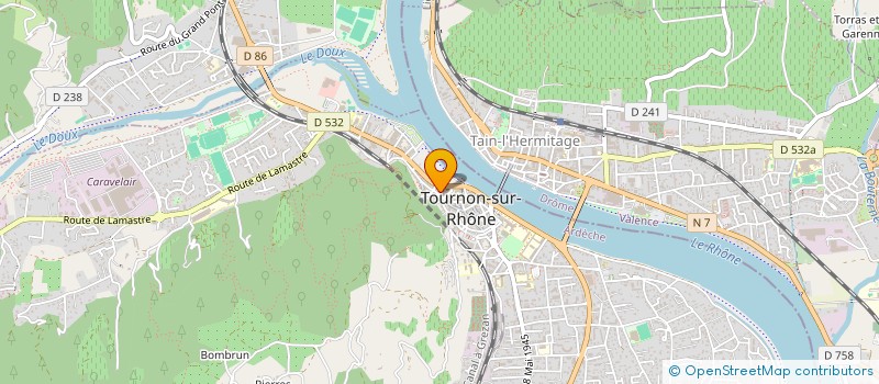 localisation de l'entreprise L'ATELIER à TOURNON-SUR-RHONE