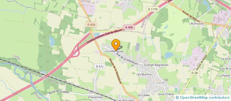 localisation de l'entreprise L'ATELIER  CROTTET