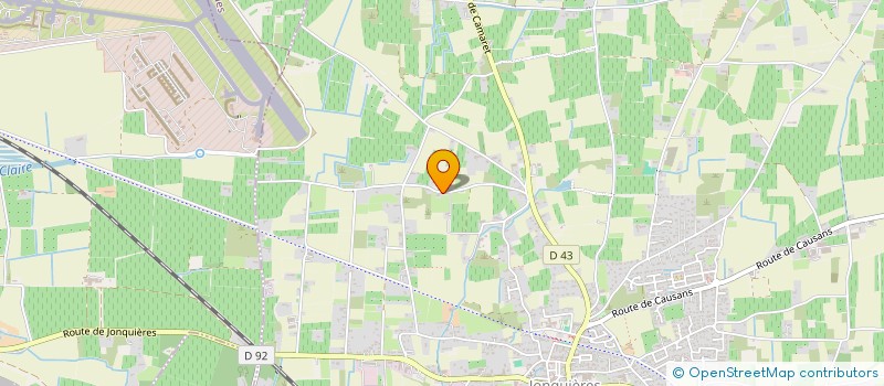 localisation de l'entreprise L'ATELIER  JONQUIERES