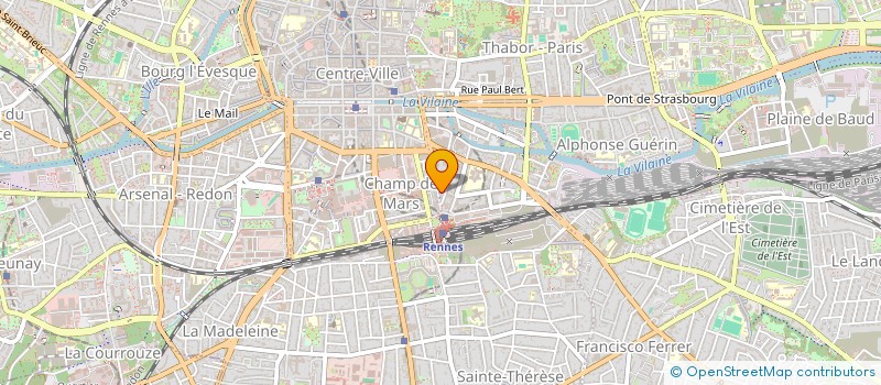 localisation de l'entreprise L'ATELIER  RENNES