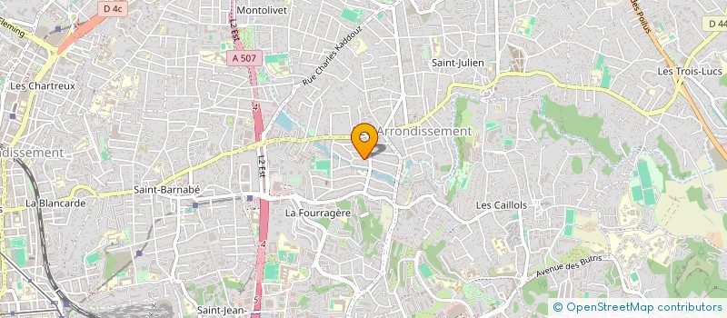 localisation de l'entreprise L'ATELIER à MARSEILLE
