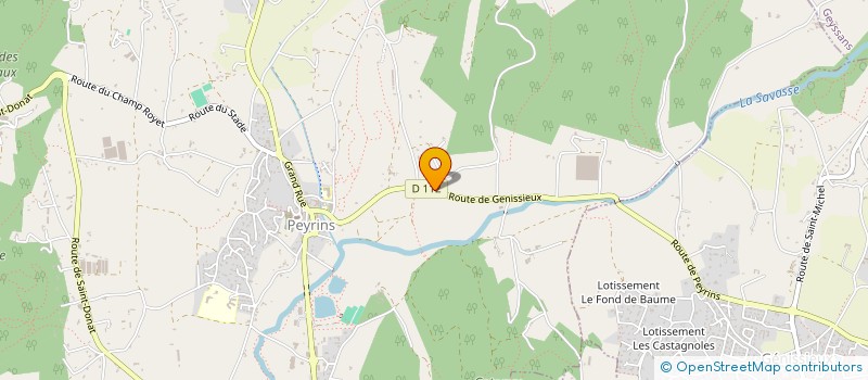 localisation de l'entreprise L'ATELIER  PEYRINS