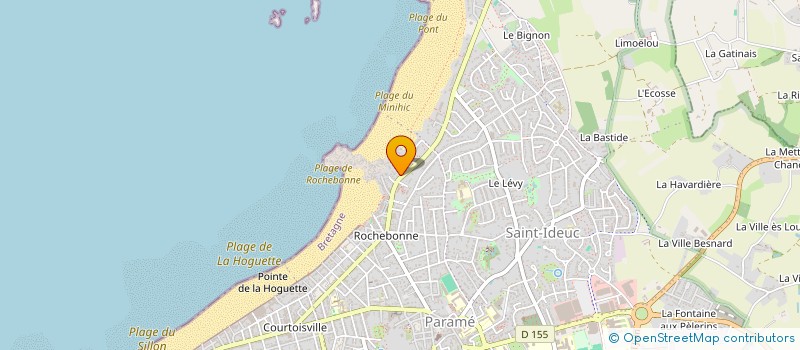 localisation de l'entreprise L'ATELIER  SAINT-MALO