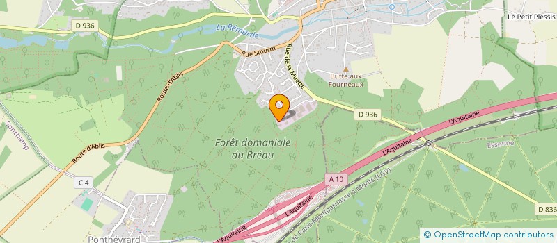 localisation de l'entreprise L'ATELIER  SAINT-ARNOULT-EN-YVELINES