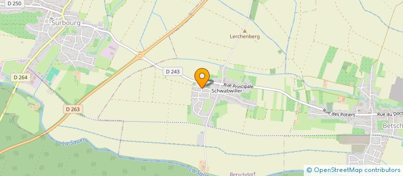 localisation de l'entreprise L'ATELIER  BETSCHDORF