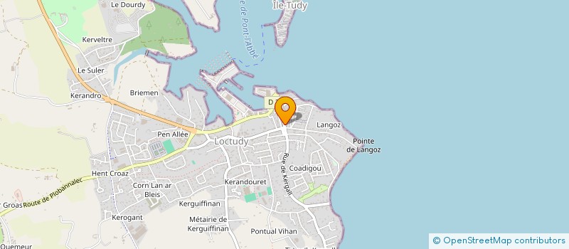 localisation de l'entreprise L'ATELIER  LOCTUDY