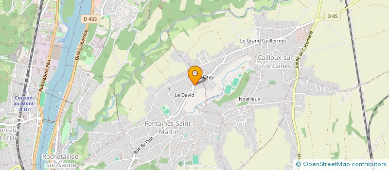 localisation de l'entreprise L'ATELIER  FONTAINES-SAINT-MARTIN